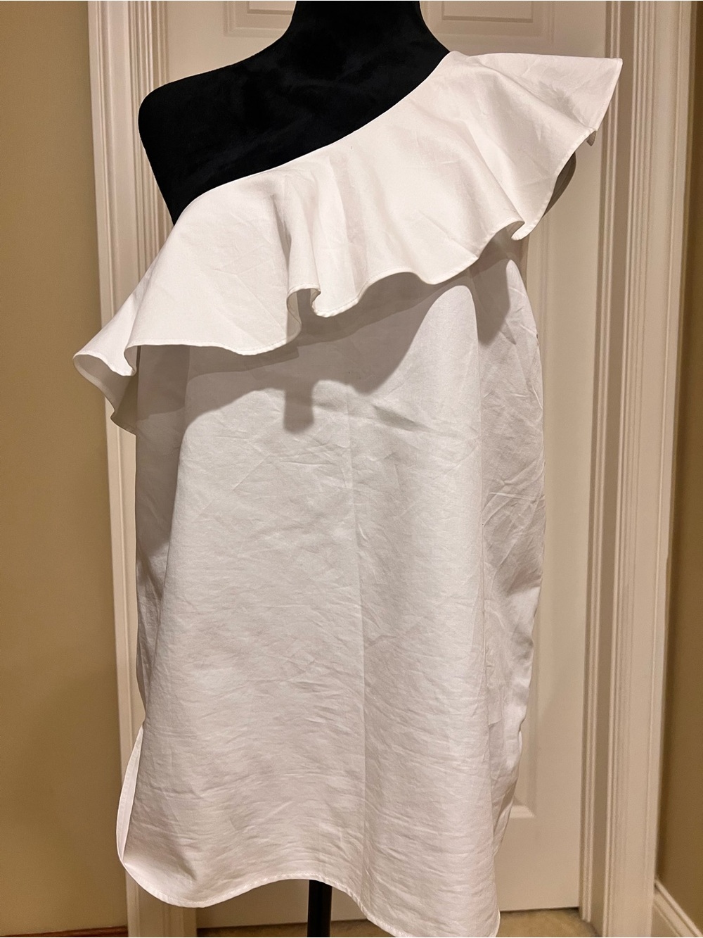 Ann Taylor one shoulder blouse